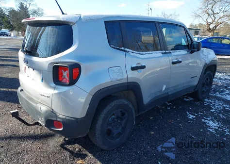 2016 Jeep Renegade Sport из США, поврежденный, VIN ZACCJBAW8GPC74821